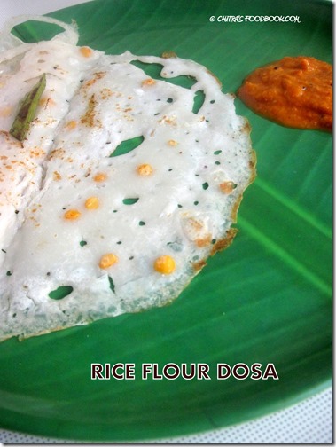 RICE FLOUR DOSA
