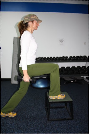 Step-ups increase your heart rate, sculpt leg and butt muscles, and challenge your core muscles.