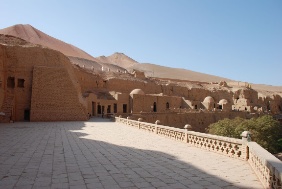 Flaming mountains - Site thousand bouddha cave