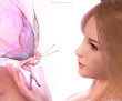 Beautiful Angel Woman