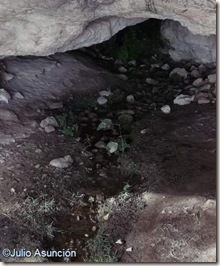 Surgencia de agua - Cueva Negra - Fortuna
