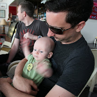 Oscar with Dad