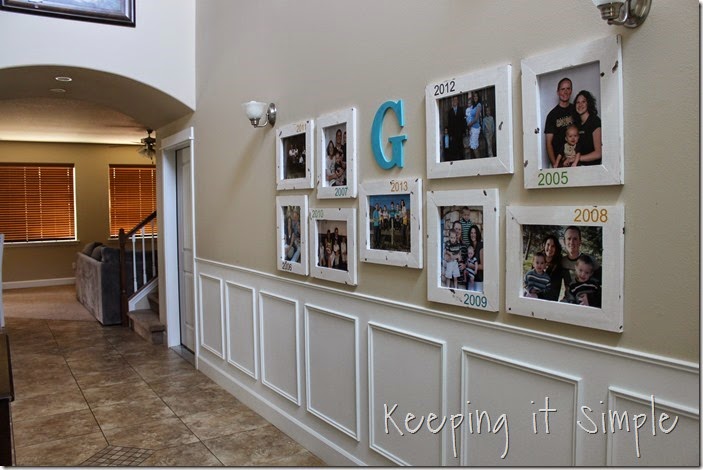 DIY Gallery Wall With Old Family Pictures (27)