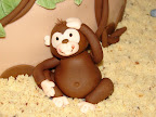 Fondant monkey