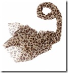 Leopard Print Cashmere Scarf