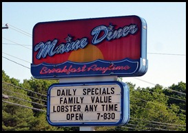 01a - Maine Diner - Sign