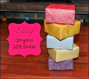 Many Waters Easy Origami Boxes