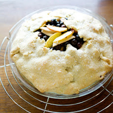 Peach and Blueberry Galette