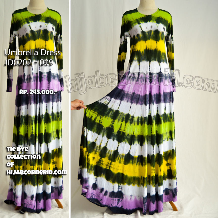 Baju Pelangi Umbrella Dress Kualitas Terbaik Baju pelangi panjang