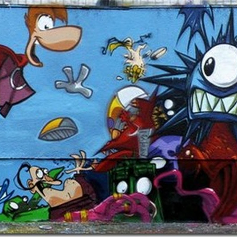 Niemand liebt Rayman so sehr wie dieser Graffiti-Künstler