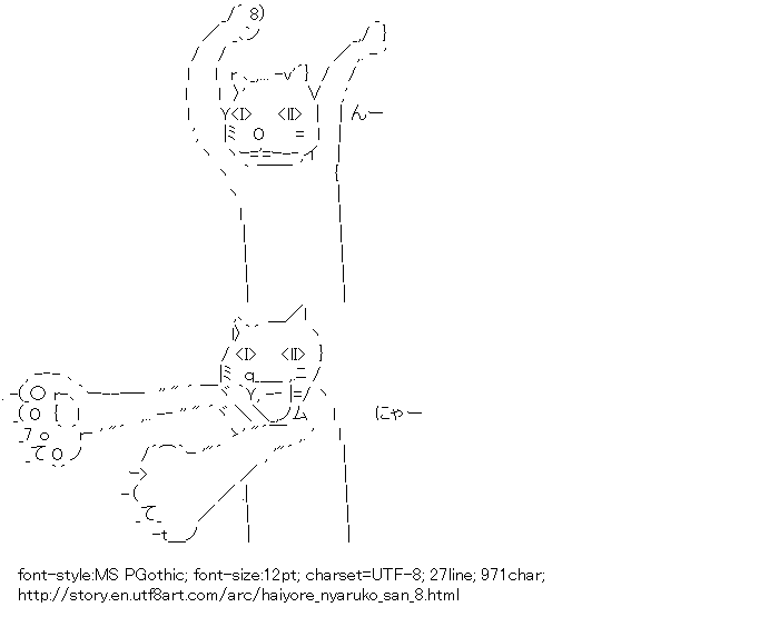 Haiyore! Nyaruko-san,U-Nya-,Cat