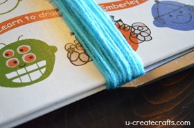 DIY Yarn Wig Tutorial 3