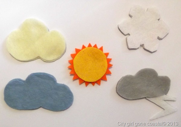 felt shapes