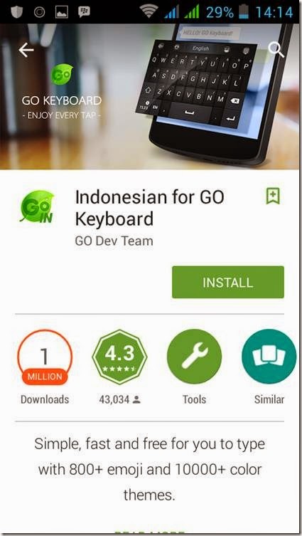 pengaturan tampilan aplikasi go keyboard di hp android pengaturan tampilan aplikasi go keyboard di hp android