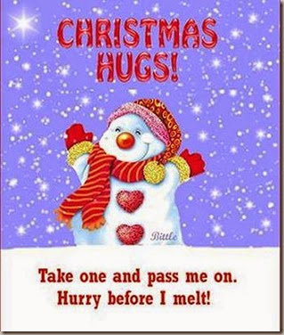 christmas hugs