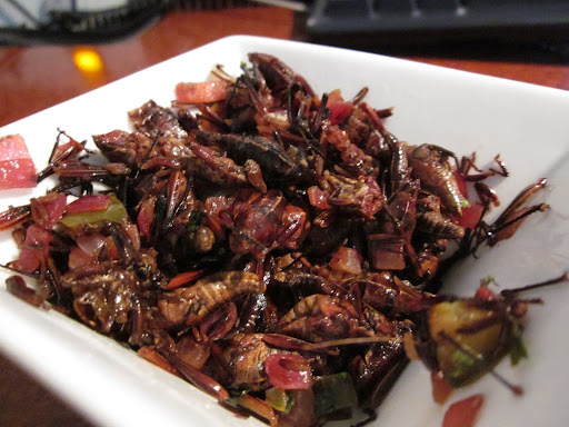 Chef Julian Medina of NYC's Toloache restaurant cooks them in a spicy seasoning mix that includes lemon and pickled jalapeños.