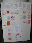 Carolyn sketched out the layout as the story developed and when we got to the studio we began posting our polaroids. This helps us with the pacing, colors, and angles of our photographs and we do it on every shoot.