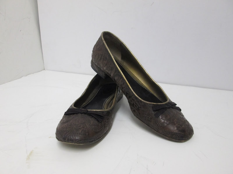 Prada Embossed Flats