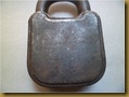 Gembok kuno Abus 101 - text Gembok kuno Abus 101 - text