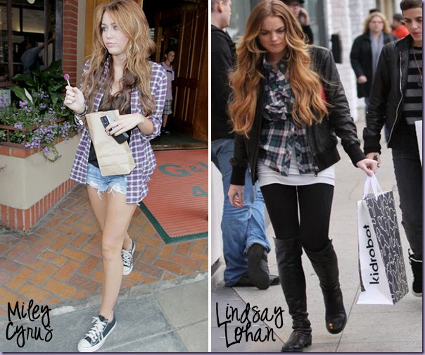 Camisa-Xadrez-Miley-Cyrus-Lindsay-Lohan Camisa-Xadrez-Miley-Cyrus-Lindsay-Lohan