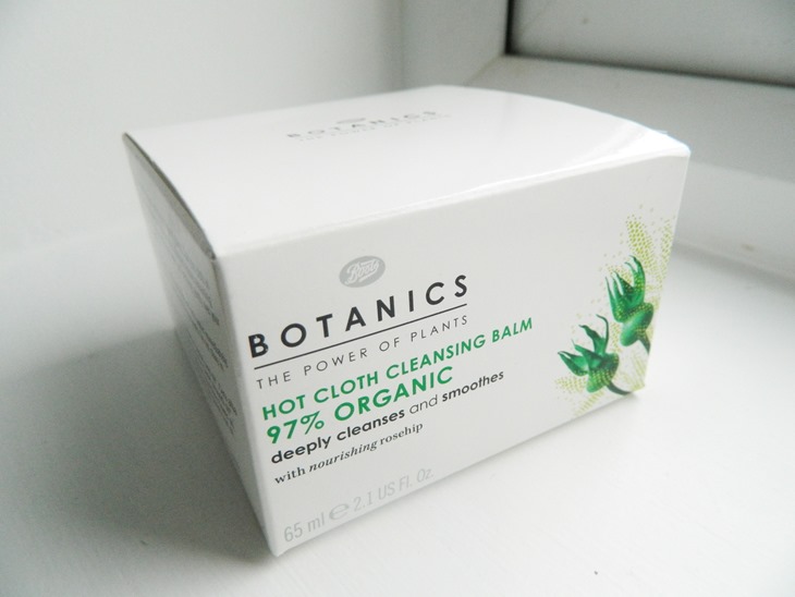 Boots botanics hot cloth cleansing balm review swatch