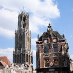 DSC00692.JPG - 27.05.2013. Utrecht; XVII - wieczna starówka z Katerda w tle