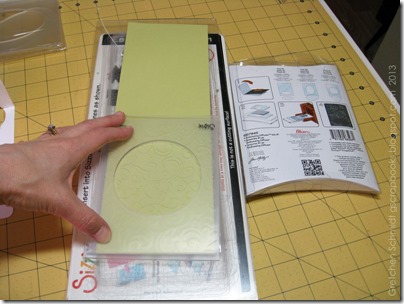 2-textured-impression You’re Tweet Pop `n Cut Cards Tutorial by @gscrapbooks
