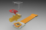 An exploded view of the 4-channel 10Gb ROSA (see previous pics).