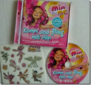 Mia and Me Liederalbum mit Glitzertattoos Mia and Me Liederalbum mit Glitzertattoos