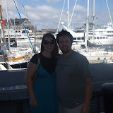 Cameron and Debbie on the Boston Waterfront