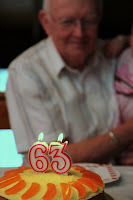 Candles on the cake