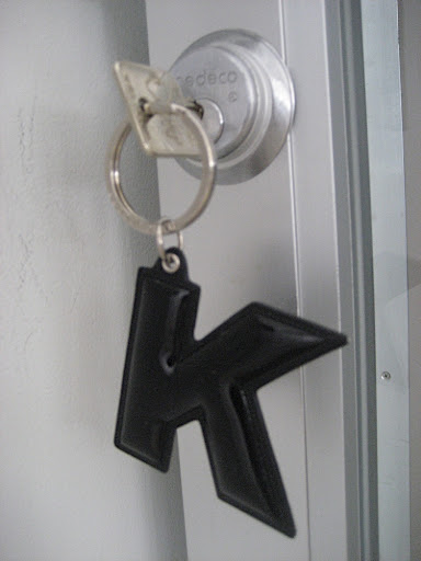 My office key.  I received this Marc Jacobs key ring as a gift and I just love it.  Come on in.
