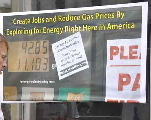 gas was $1.83/gallon when Obama took office