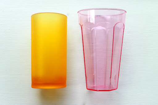 Frosted cup and malt cup