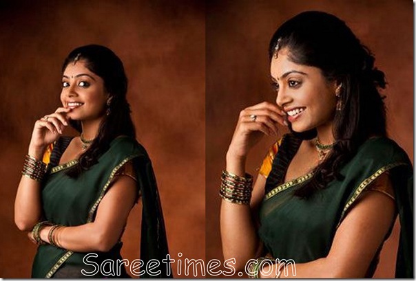 Shikha_Green_Saree
