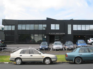 Exterior of 44 Sale St, City This building was painted in Black using Resene Cool Colour to minimise heat absorbtion.