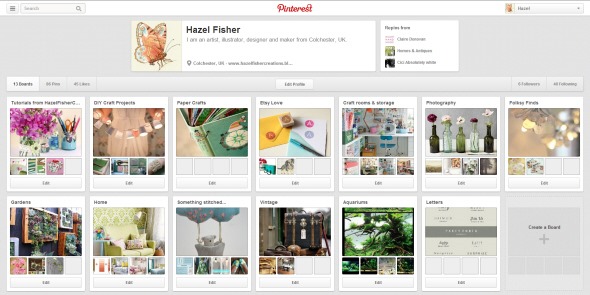 2013Mar07 pinterest joined