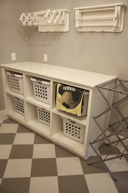 laundry room folding station