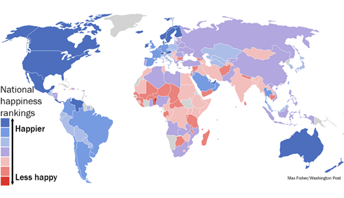 Países más felices del mundo Países más felices del mundo