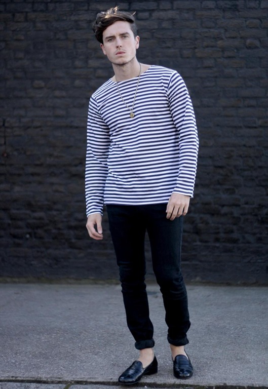 Striped Russian Sailor Top, £25, Peace Corps Striped Russian Sailor Top, £25, Peace Corps