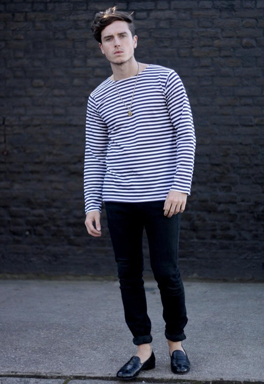 Striped Russian Sailor Top, £25, Peace Corps