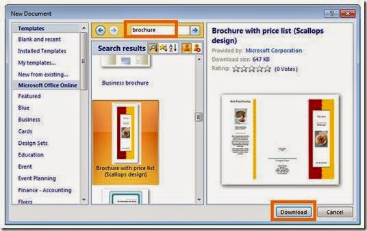 cara paling simple mendesain brosur dengan word cara paling simple mendesain brosur dengan word