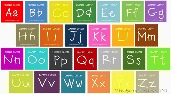 Letters A-Z Letters A-Z