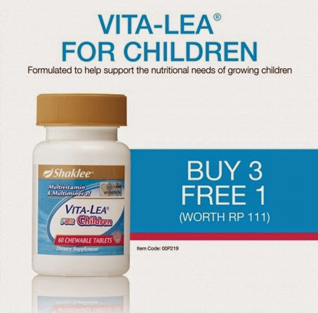 Vita-lea Multivitamin Untuk Kanak-kanak