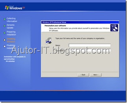 Ghid Instalare Windows XP 8