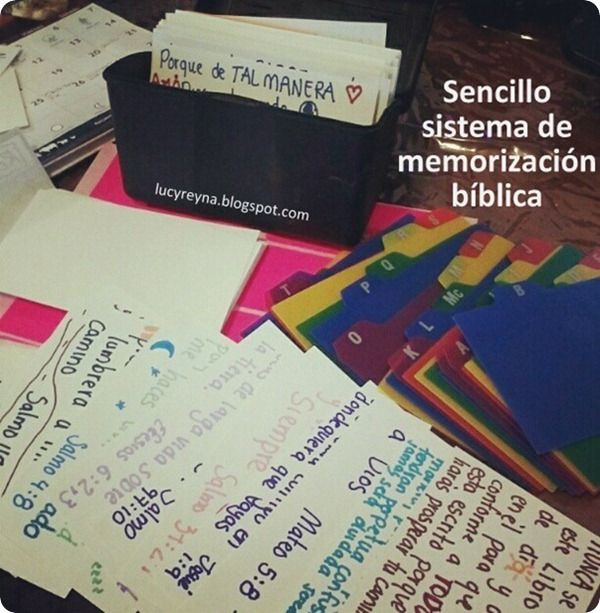 Sistema memorizacion biblica niños facil homeschool educacion en casa cristianos CHARLOTE MASON