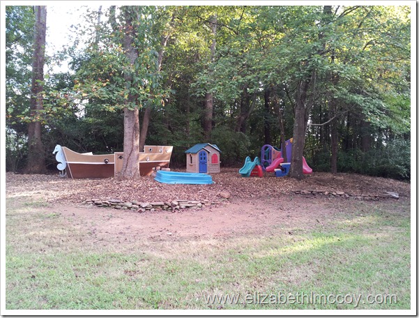 outdoor play space