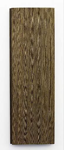 A quartersawn plank with 1 bleach application.  You can see how the color is starting to lighten up.