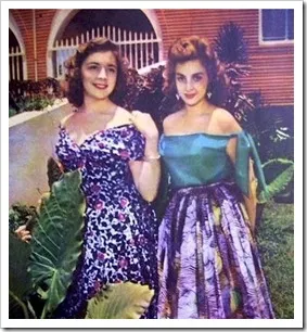 Vanessa Frappier y Ana Sanchez 1955