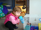 Pointing out the critter
